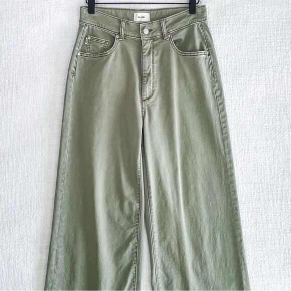 DL1961 wide leg jeans. - Picture 2 of 9